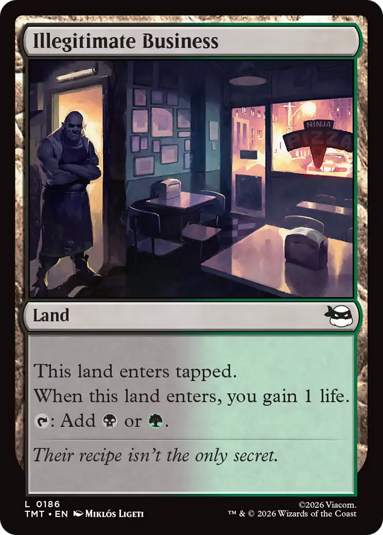 Illegitimate Business [Teenage Mutant Ninja Turtles] | Devastation Store