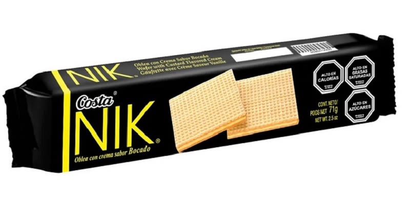 Confites y bebidas - Galletas Nik 71 g | Devastation Store