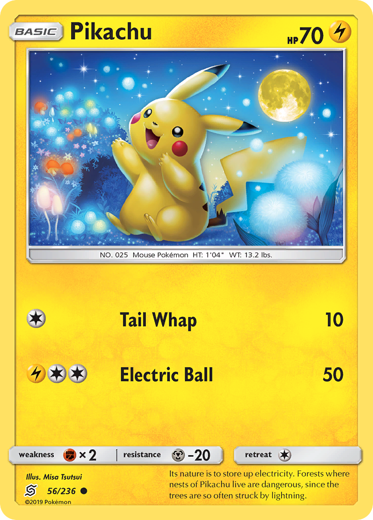 Pikachu (56/236) [Sun & Moon: Unified Minds] | Devastation Store