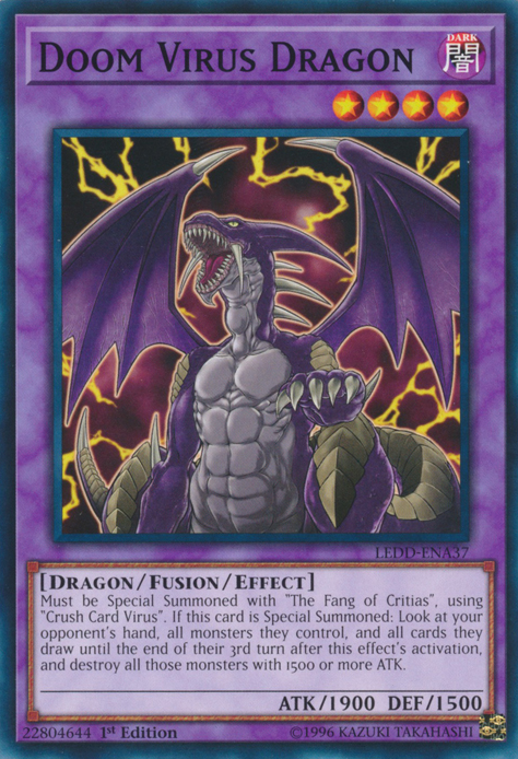 Doom Virus Dragon [LEDD-ENA37] Common | Devastation Store