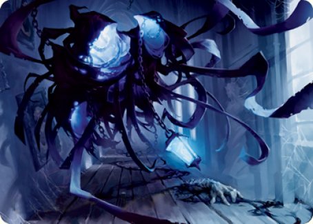 Spectral Adversary Art Card [Innistrad: Midnight Hunt Art Series] | Devastation Store