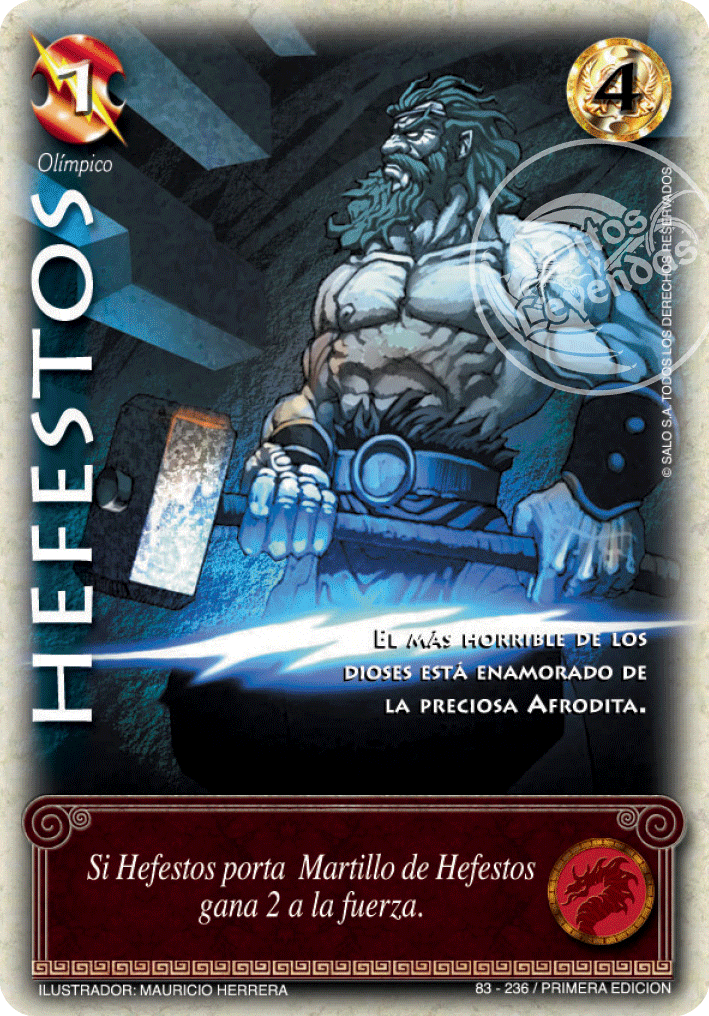 Hefestos, Leyendas - Devastation Store | Devastation Store