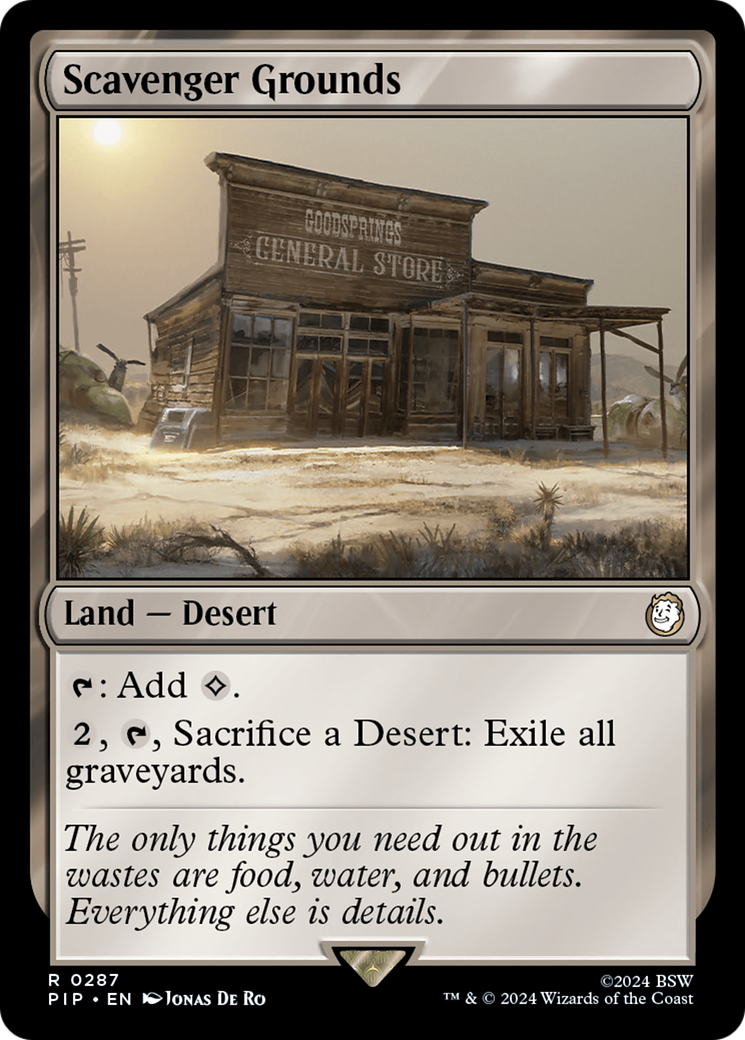 Scavenger Grounds [Fallout] | Devastation Store