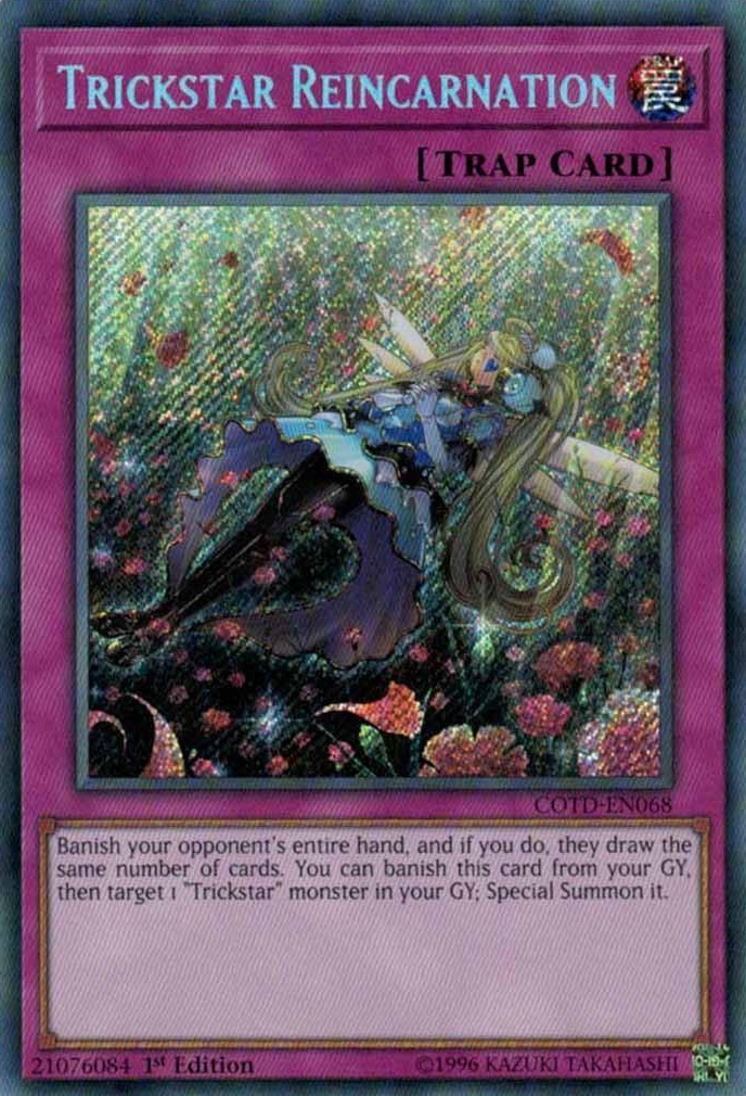 Trickstar Reincarnation [COTD-EN068] Secret Rare | Devastation Store