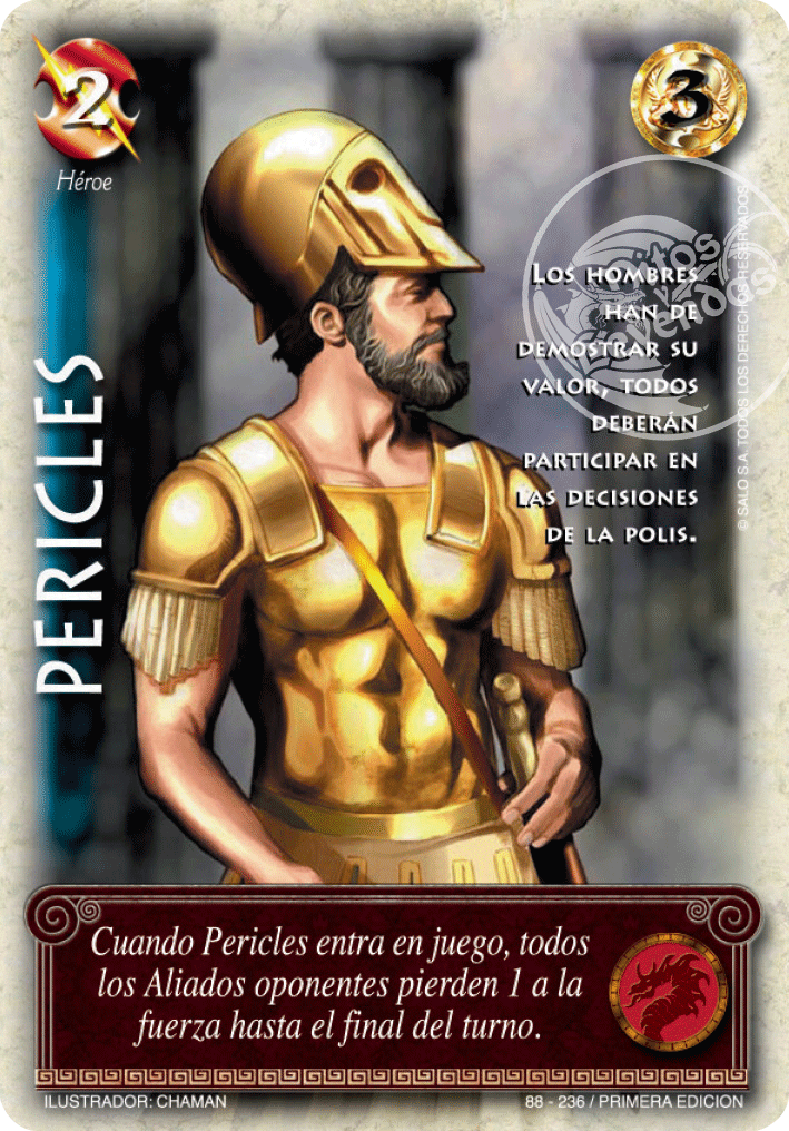 Pericles, Leyendas - Devastation Store | Devastation Store