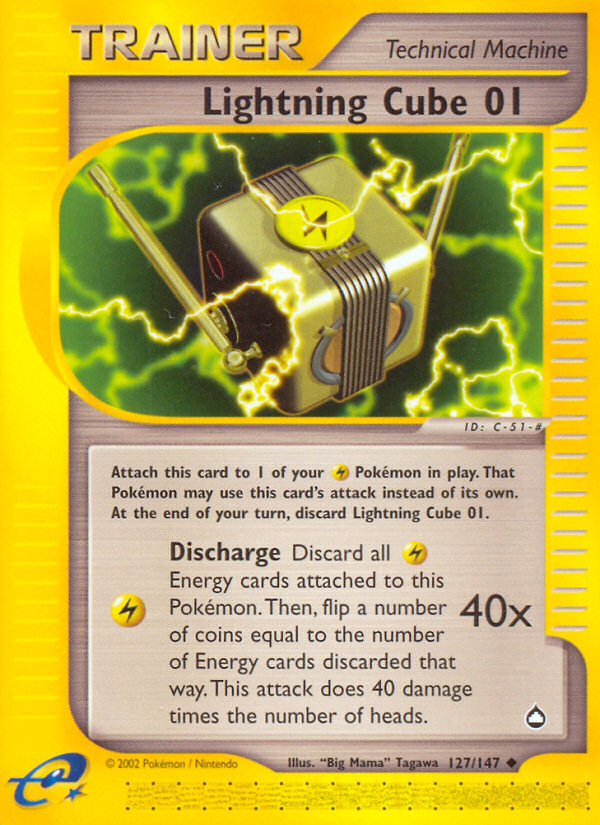 Lightning Cube 01 (127/147) [Aquapolis] | Devastation Store