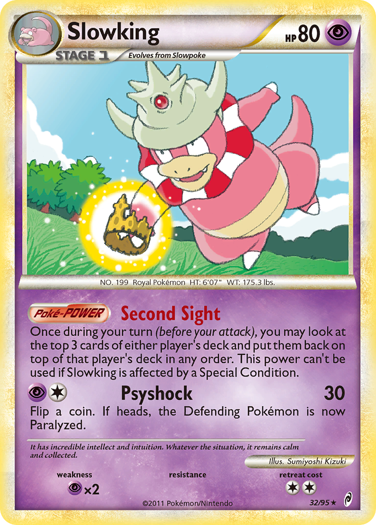 Slowking (32/95) [HeartGold & SoulSilver: Call of Legends] | Devastation Store