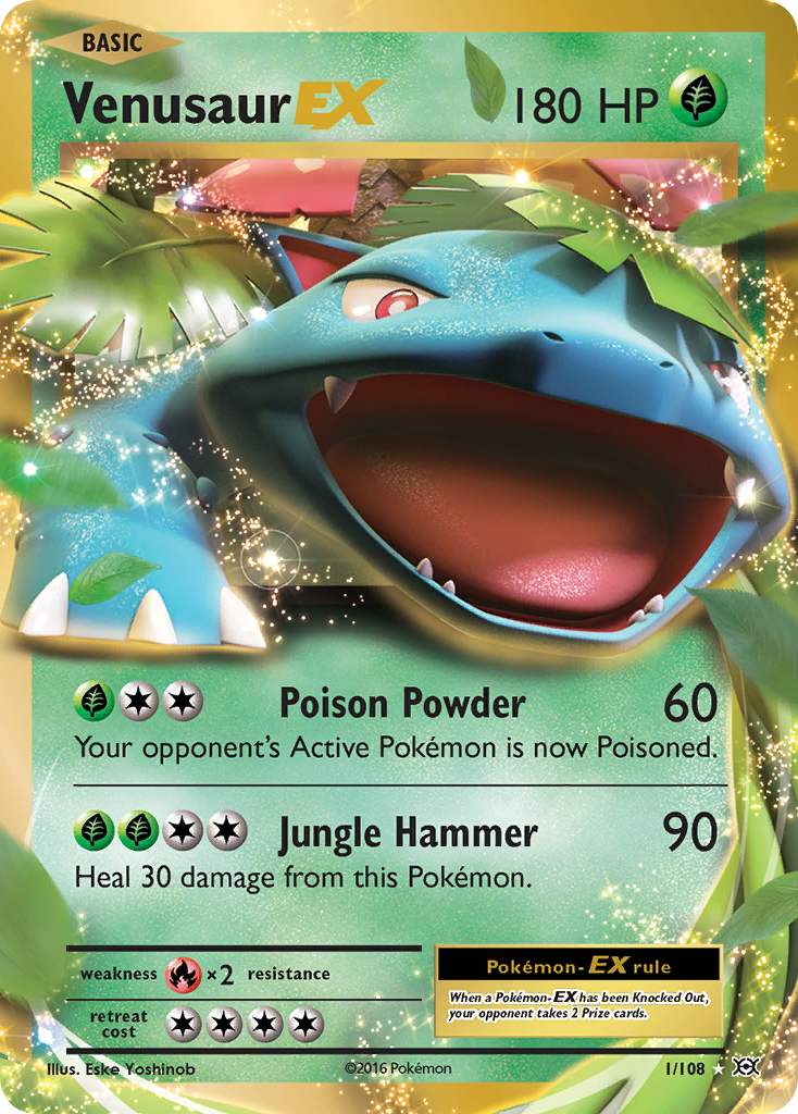 Venusaur EX (1/108) [XY: Evolutions] | Devastation Store