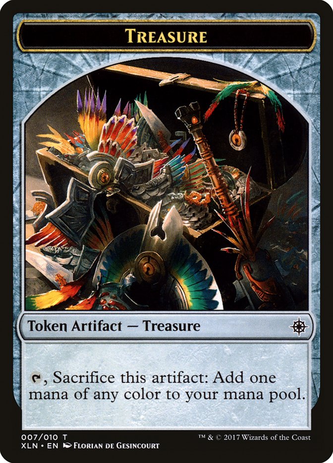 Treasure (007/010) [Ixalan Tokens] - Devastation Store | Devastation Store