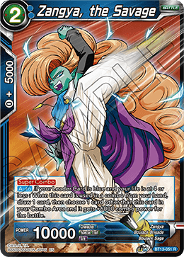 Zangya, the Savage (Rare) [BT13-051] | Devastation Store