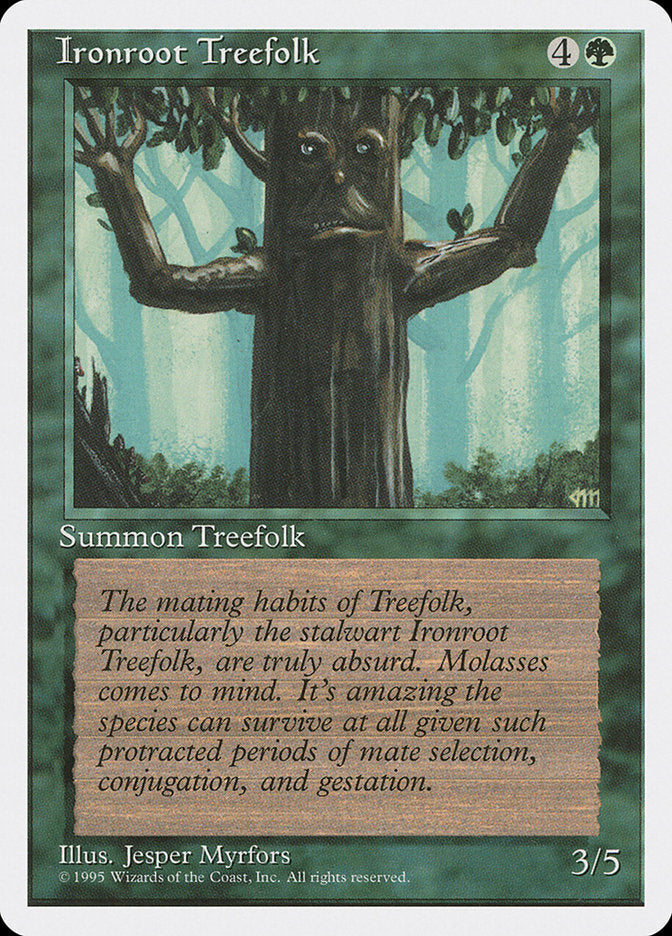 Ironroot Treefolk [Fourth Edition] | Devastation Store