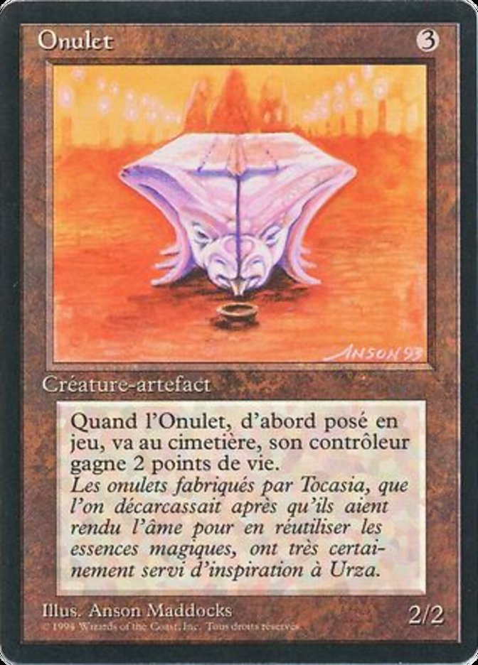 Onulet [Foreign Black Border] | Devastation Store