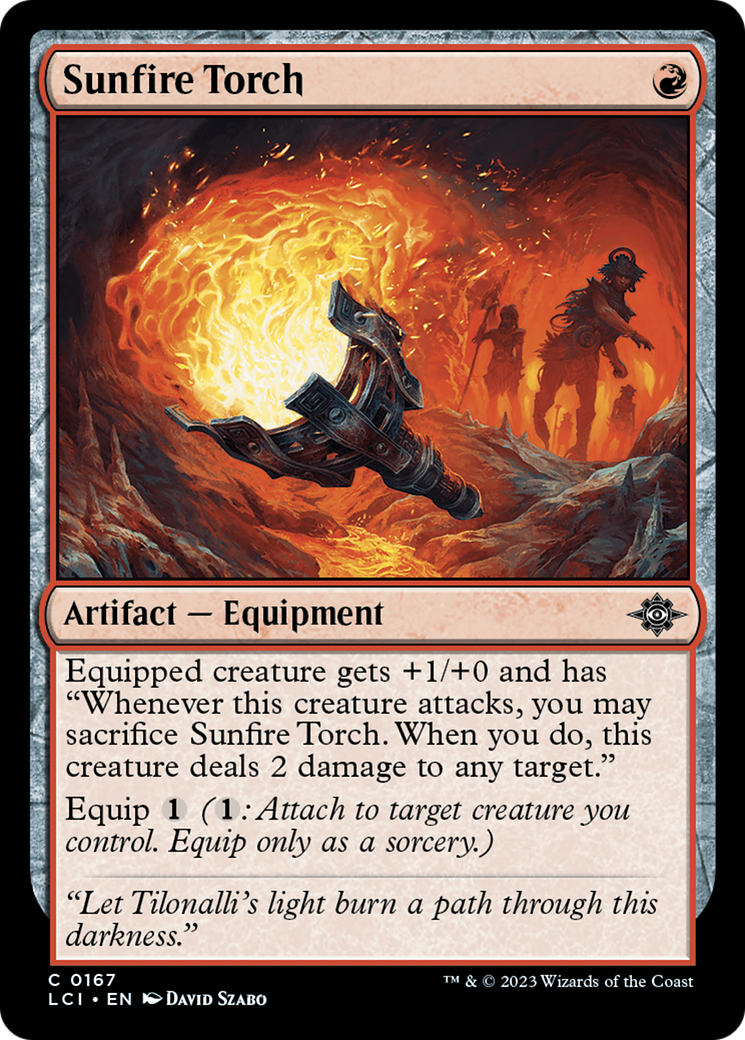 Sunfire Torch [The Lost Caverns of Ixalan] | Devastation Store