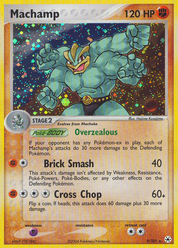 Machamp (9/101) [EX: Hidden Legends] | Devastation Store