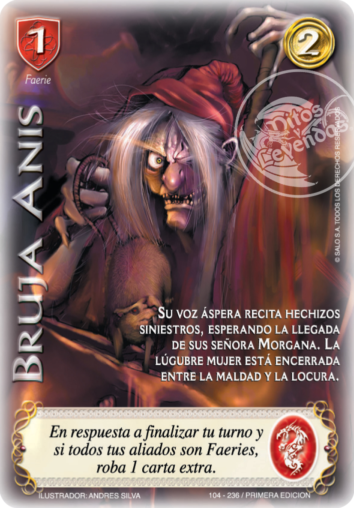 Bruja Anis, Leyendas - Devastation Store | Devastation Store