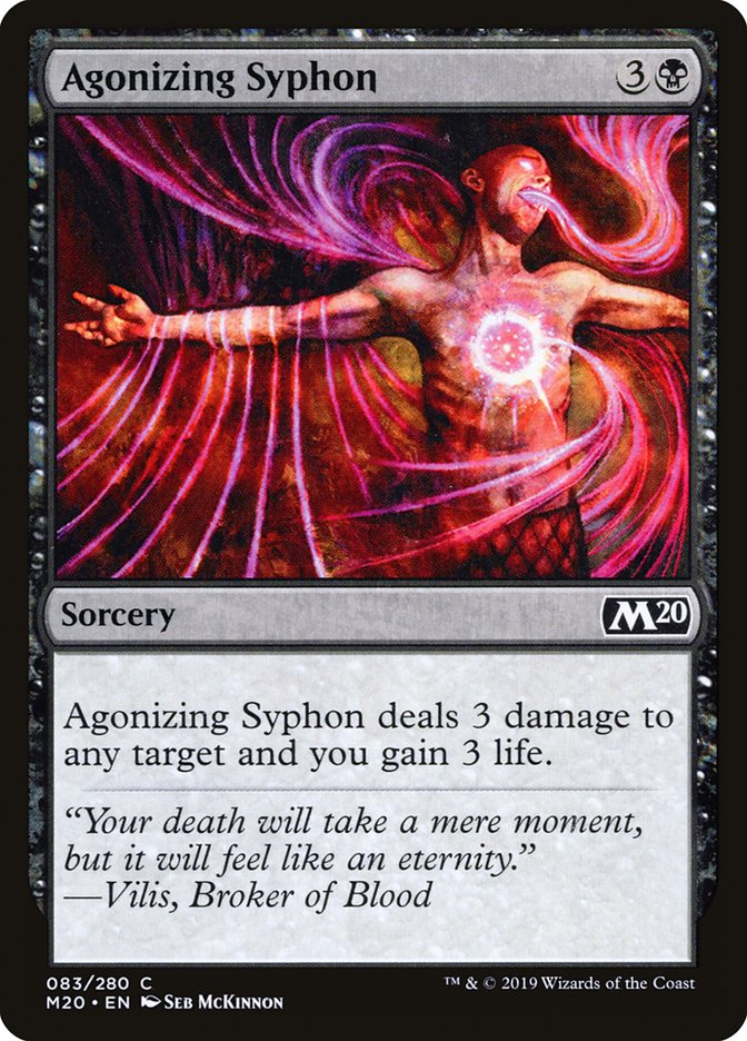 Agonizing Syphon [Core Set 2020] | Devastation Store
