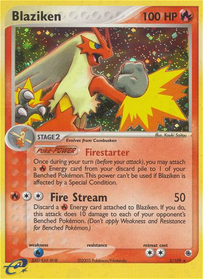 Blaziken (3/109) [EX: Ruby & Sapphire] | Devastation Store