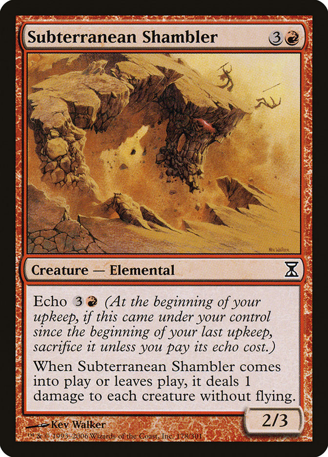 Subterranean Shambler [Time Spiral] | Devastation Store