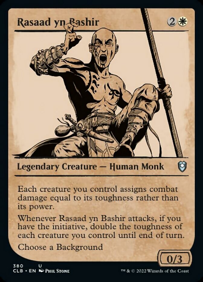 Rasaad yn Bashir (Showcase) [Commander Legends: Battle for Baldur's Gate] | Devastation Store