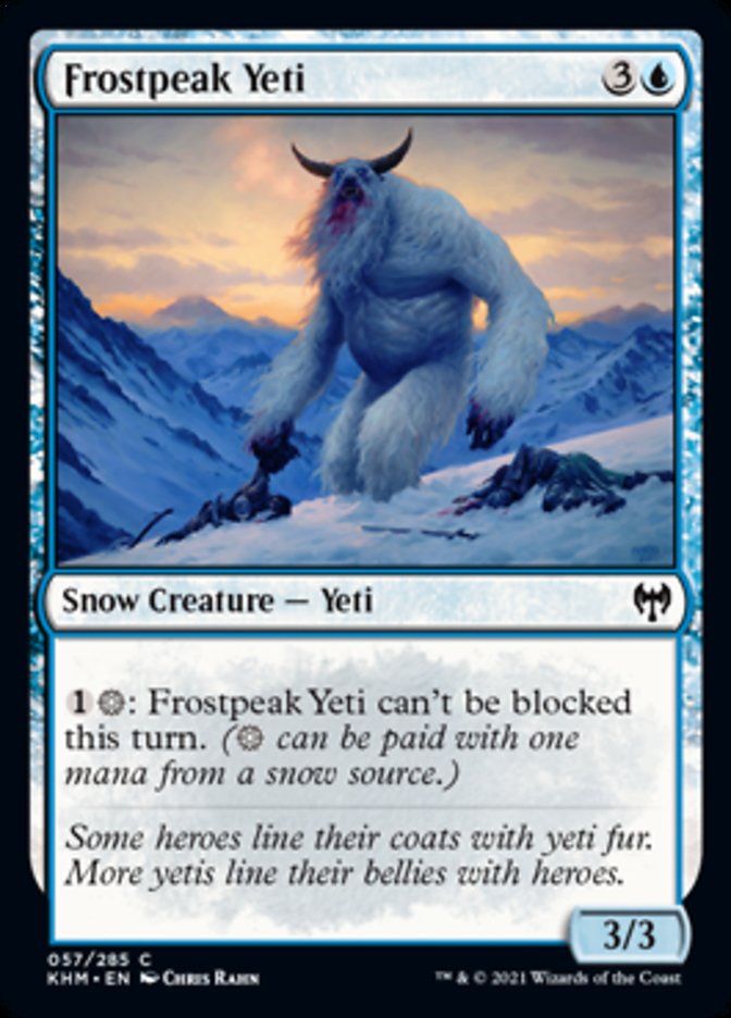 Frostpeak Yeti [Kaldheim] | Devastation Store