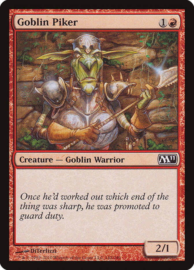 Goblin Piker [Magic 2011] - Devastation Store | Devastation Store