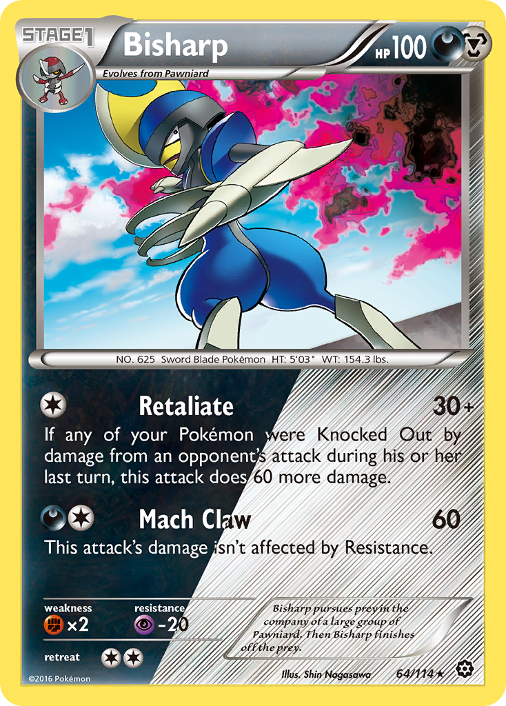 Bisharp (64/114) [XY: Steam Siege] | Devastation Store