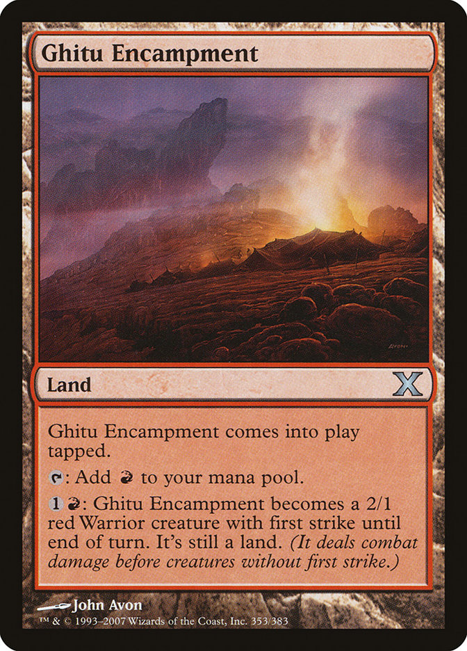 Ghitu Encampment [Tenth Edition] - Devastation Store | Devastation Store