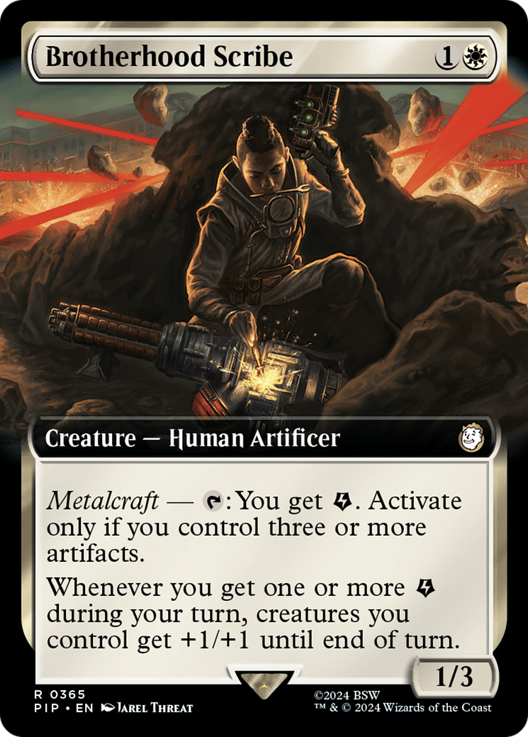 Brotherhood Scribe (Extended Art) [Fallout] | Devastation Store