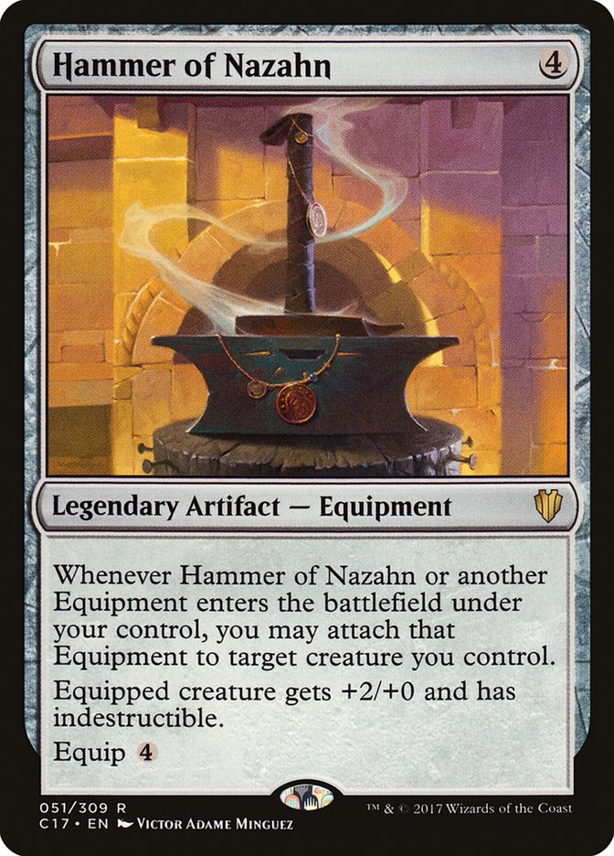 Hammer of Nazahn [Commander 2017] | Devastation Store