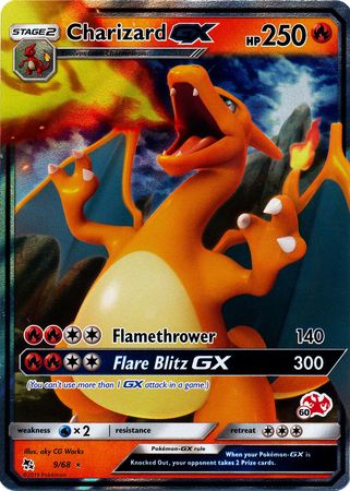 Charizard GX (9/68) [Battle Academy 2020] | Devastation Store