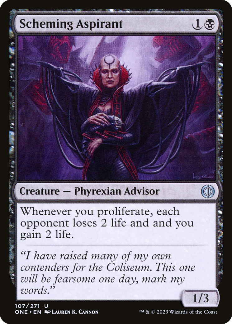 Scheming Aspirant [Phyrexia: All Will Be One] | Devastation Store