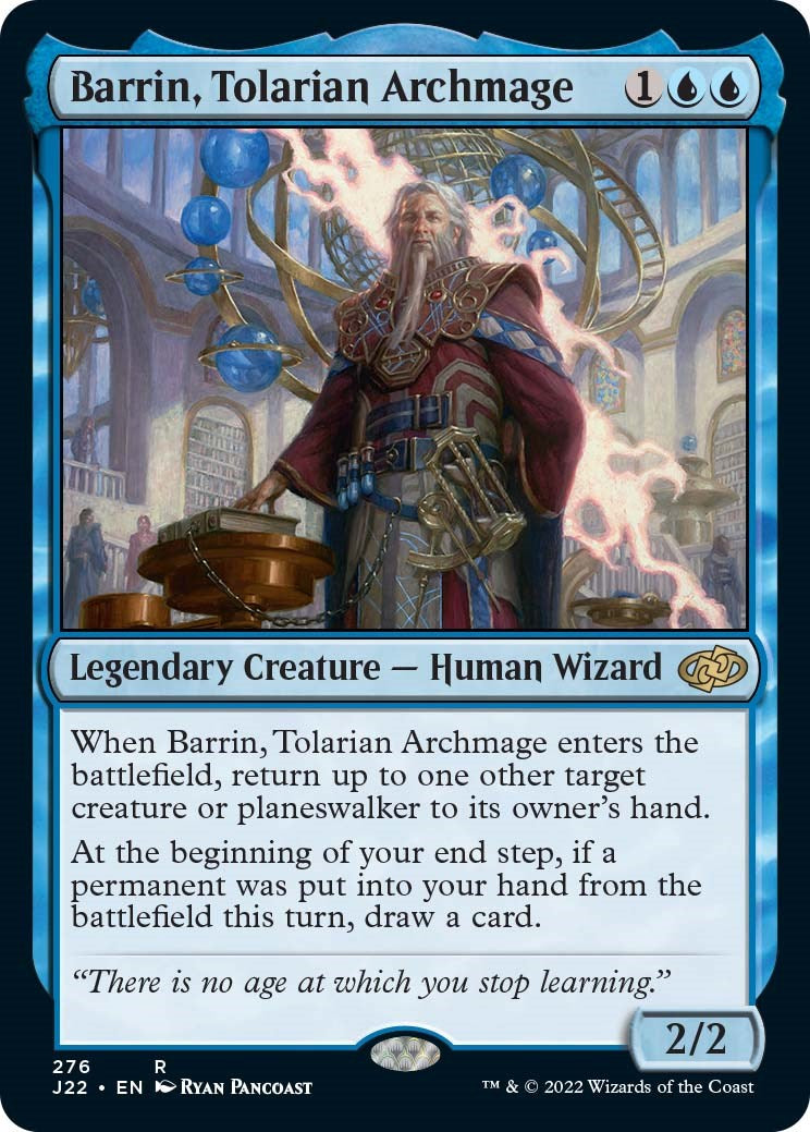 Barrin, Tolarian Archmage [Jumpstart 2022] | Devastation Store