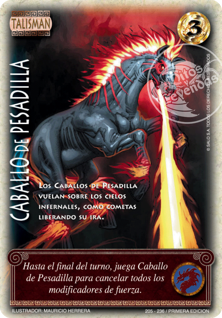 Caballo de Pesadilla, Leyendas - Devastation Store | Devastation Store