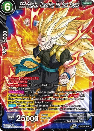 SS3 Gogeta, Thwarting the Dark Empire [P-308] | Devastation Store
