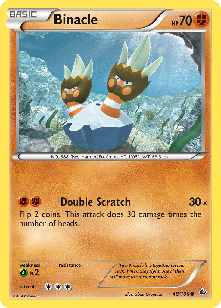 Binacle (48/106) [XY: Flashfire] | Devastation Store