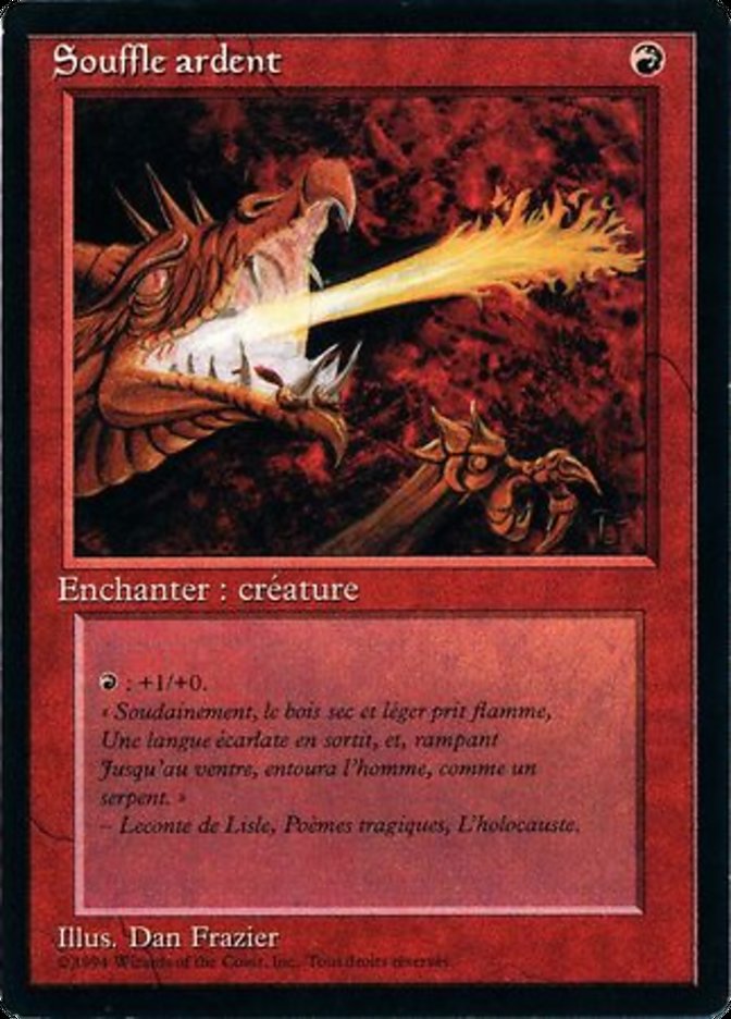 Firebreathing [Foreign Black Border] | Devastation Store
