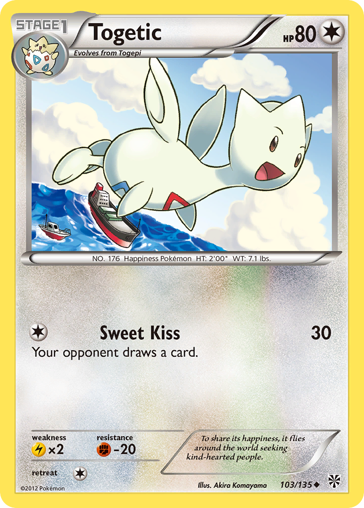 Togetic (103/135) [Black & White: Plasma Storm] | Devastation Store