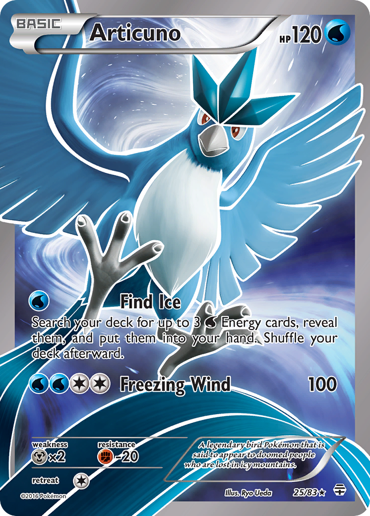 Articuno (25/83) [XY: Generations] | Devastation Store