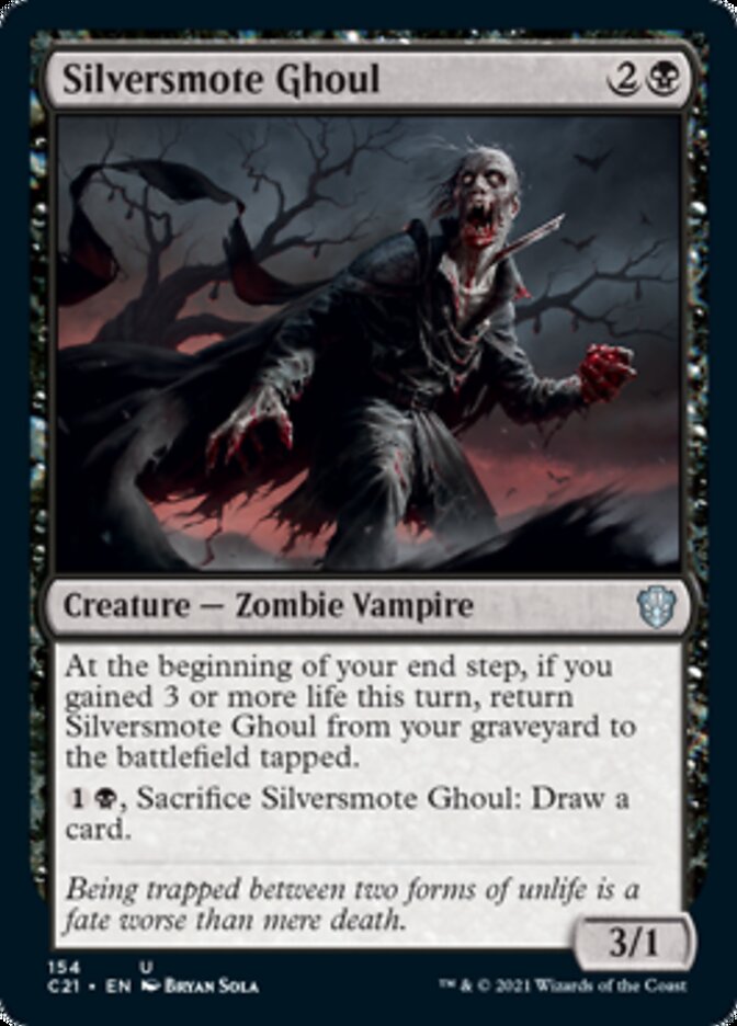 Silversmote Ghoul [Commander 2021] | Devastation Store