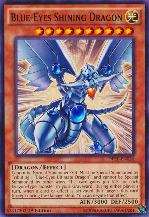 Blue-Eyes Shining Dragon [DPRP-EN026] Common | Devastation Store