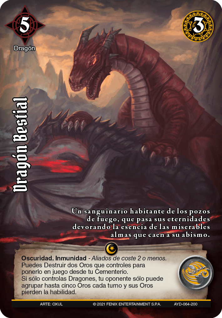 Dragón Bestial A&D-64 | Devastation Store