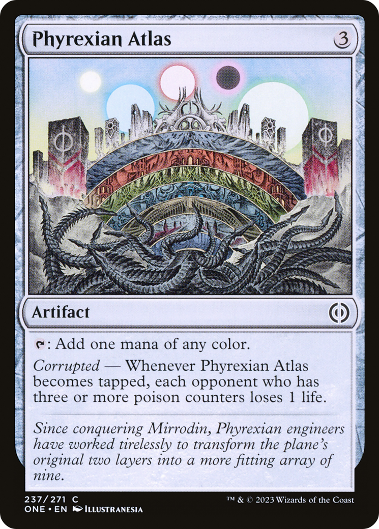 Phyrexian Atlas [Phyrexia: All Will Be One] | Devastation Store