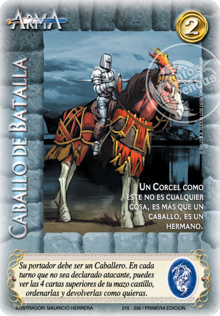 Caballo de Batalla, Leyendas - Devastation Store | Devastation Store