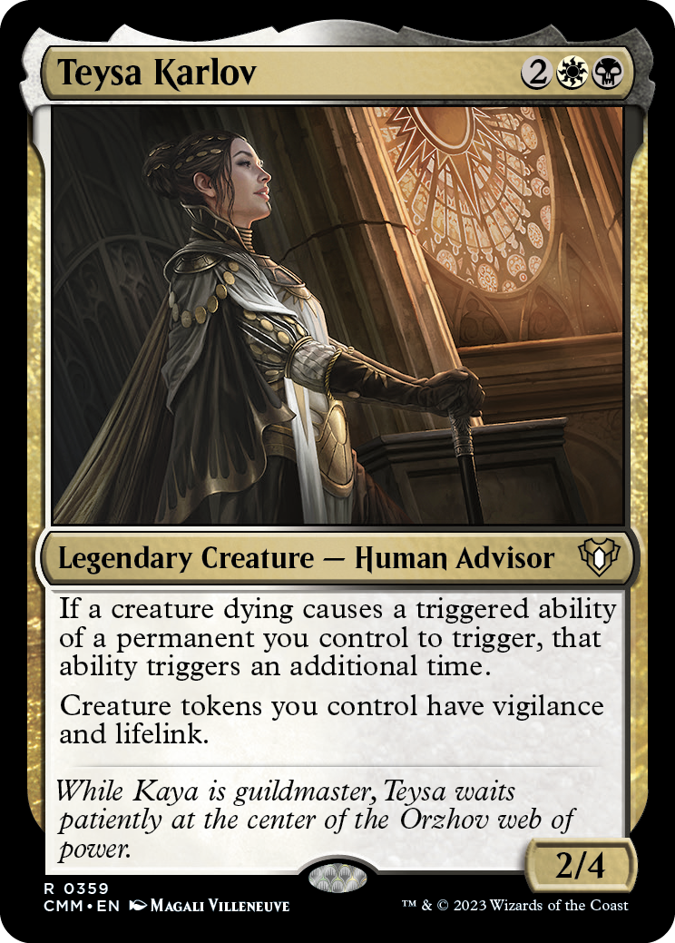 Teysa Karlov [Commander Masters] | Devastation Store