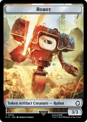 Junk // Robot Double-Sided Token [Fallout Tokens] | Devastation Store