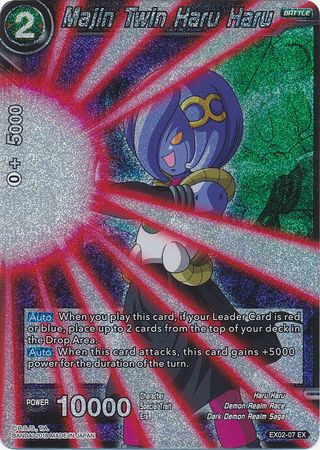 Majin Twin Haru Haru (Foil) (EX02-07) [Dark Demon's Villains] | Devastation Store