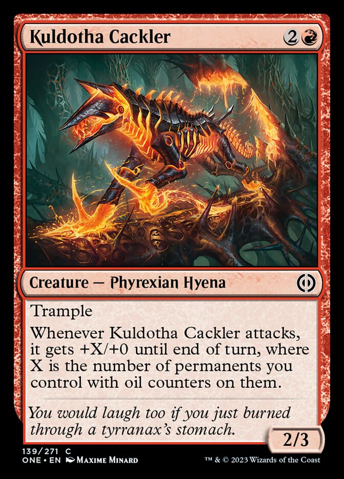 Kuldotha Cackler [Phyrexia: All Will Be One] | Devastation Store