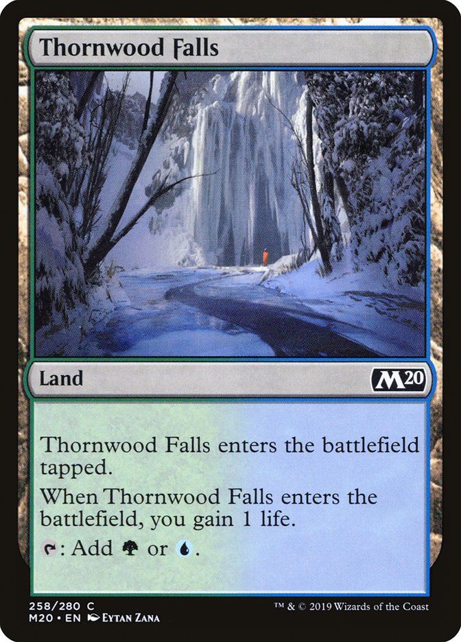 Thornwood Falls [Core Set 2020] | Devastation Store
