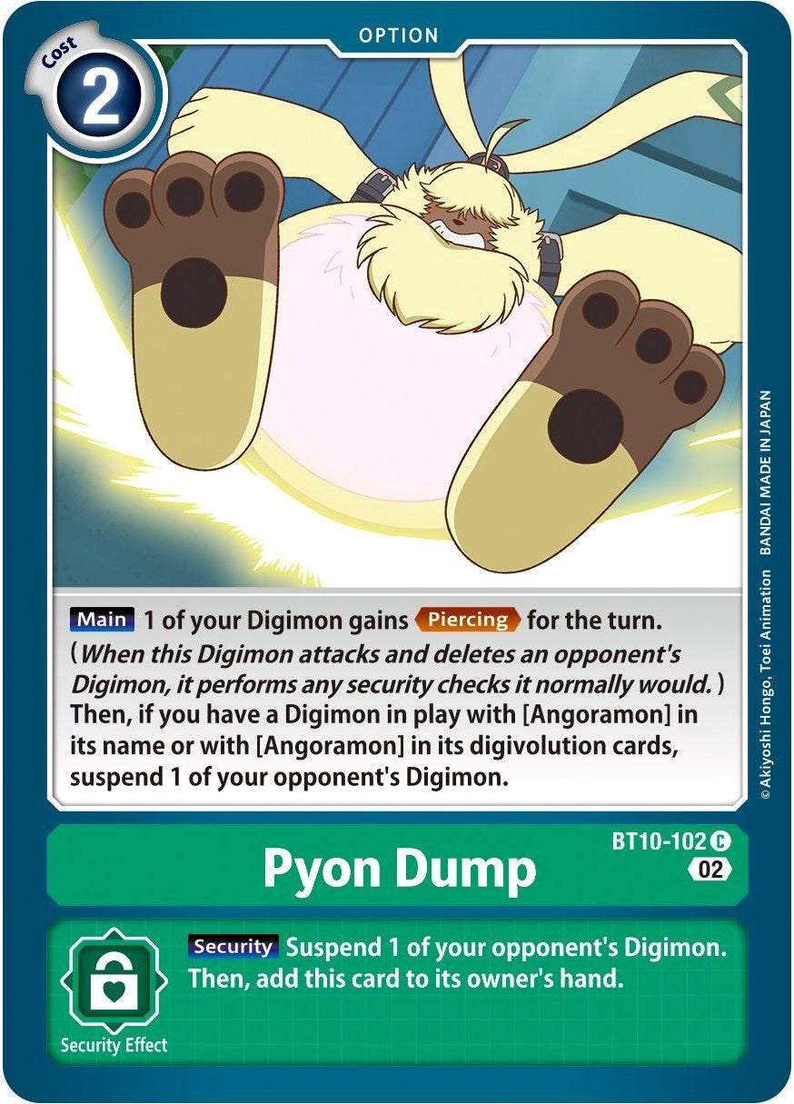 Pyon Dump [BT10-102] [Xros Encounter] | Devastation Store