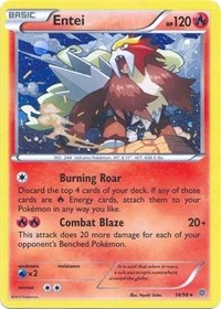 Entei (14/98) (Cosmos Holo) (Blister Exclusive) [XY: Ancient Origins] | Devastation Store